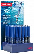 UNI displej Eye OCEAN CARE 36 ks (0,7 mm), papírový, plný, otevřený, náplň: 24 x modrá, 12 x černá - 0,7 mm, Š 14 V 21 H 6 cm