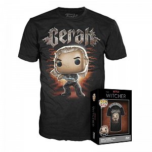 Funko Tričko Boxed Tee: The Witcher - Geralt (velikost XL)