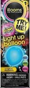 Svítící LED balony - 1 balení - modrá