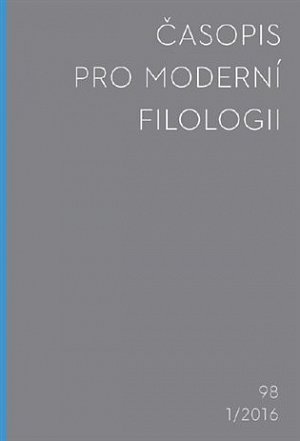 Časopis pro moderní filologii 2016/1