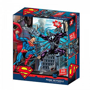 Puzzle 3D - Superman vs Electro / 300 dílků