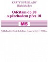 Sada kartiček M5 - odčítání do 20 s přechodem pres10