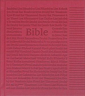 Bible poznámková (korálová)