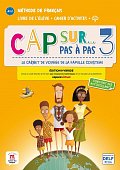 Cap Sur 3 pas a pas (A1.2) - Édition hybride Livre de l´éleve/Cahier d´exercices + Espacevirtuel (12 mois)