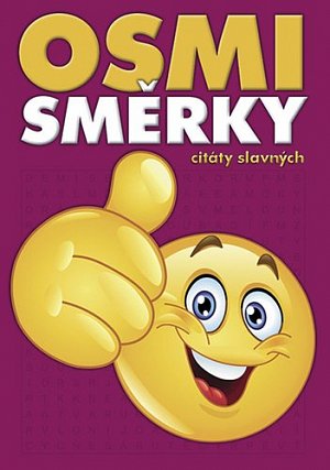 Osmisměrky – citáty slavných (fialová obálka)