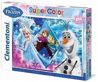 Puzzle Ledové království Supercolor - 250 dílků/Frozen