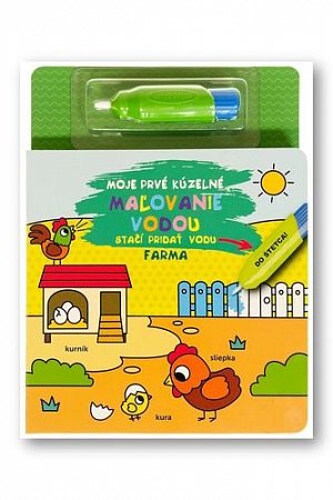 Moje prvé kúzelné maľovanie vodou Farma
