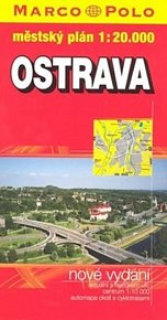 Ostrava městský plán 1:20 000
