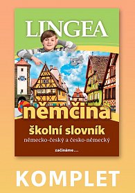 Komplet němčina ZŠ: školní slovník, školní mluvník, gramatika