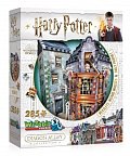 Puzzle 3D Harry Potter: Kratochvílné a kouzelnické kejkle a Denní věštec 285 dílků