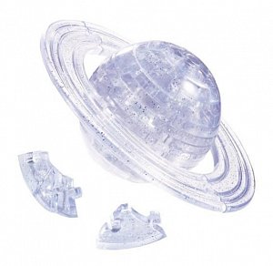 3D Crystal puzzle Planeta Saturn / 40 dílků