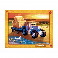 Puzzle deskové Zetor žně 40 dílků