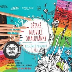 Dětské mluvicí omalovánky 220 x 220mm, 24 listů