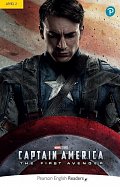 Pearson English Readers: Level 2 Marvel Captain America The First Avenger Bk + Code
