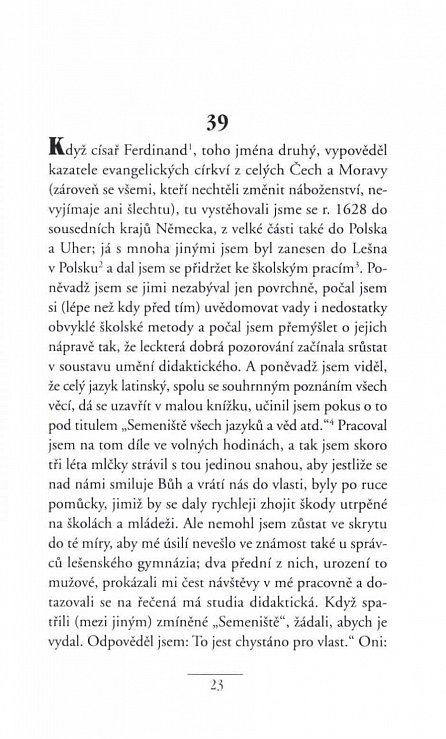 Náhled Komenského vlastní životopis - Autobiografie Komenského pro období 1628-1658