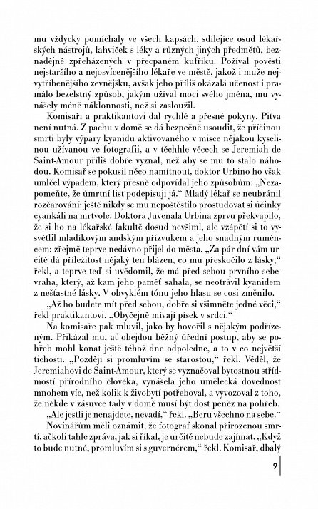 Náhled Láska za časů cholery, 4.  vydání