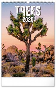 Nástěnný kalendář Stromy 2025, 33 × 46 cm