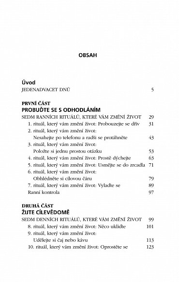 Náhled 21 rituálů vám změní život k lepšímu