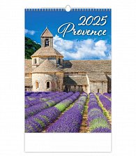 Kalendář nástěnný 2025 - Provence, 1.  vydání