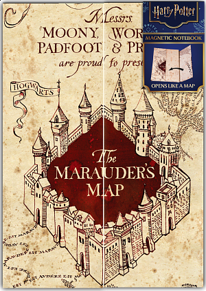 Harry Potter Blok Pobertův plánek (Magical Locations)