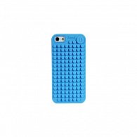 iPhone 5/5s/5c/5SE Pixel Case nebeská modř