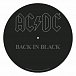Podložka na gramofon - AC/DC Back in Black