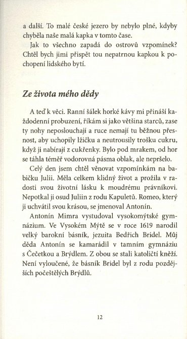 Náhled Ostrovy vzpomínek