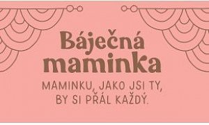 Zrcadlový svícen Báječná maminka RŮŽOVÁ