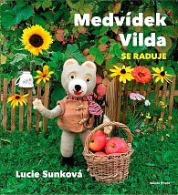 Medvídek Vilda se raduje