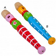 Dřevěné hudební nástroje  - Flétna