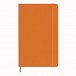 Moleskine Precious & Ethical Vegea Zápisník oranžový L, linkovaný, v dárkové krabici