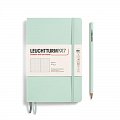 Leuchtturm1917 Zápisník Mint Green Softcover B6+ tečkovaný