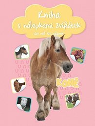 Kniha s nálepkami zvířátek Koně více než 100 nálepek
