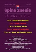 Aktualizácia III/3 2025 Zamestnanosť a pobyt cudzincov
