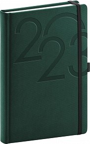 Diář 2023: Ajax - zelený, denní, 15 × 21 cm