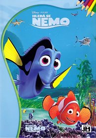 Hledá se Nemo - Omalovánky A4