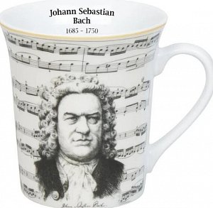 Hrnek skladatel - Bach