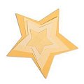Vyřezávací kovové šablony Framelits - Hvězdy 5 ks