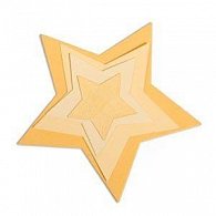 Vyřezávací kovové šablony Framelits - Hvězdy 5 ks