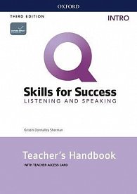 Q Skills for Success Intro Listening & Speaking Teacher´s Access Card, 3rd