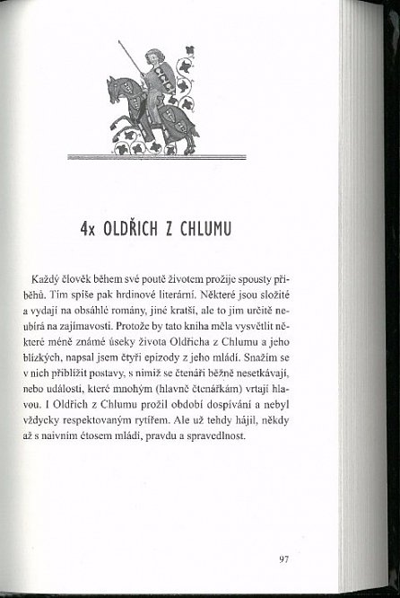 Náhled Oldřich z Chlumu - román a skutečnost