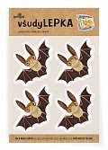 všudyLEPKA vel. 1 -024 - Netopýr 4x
