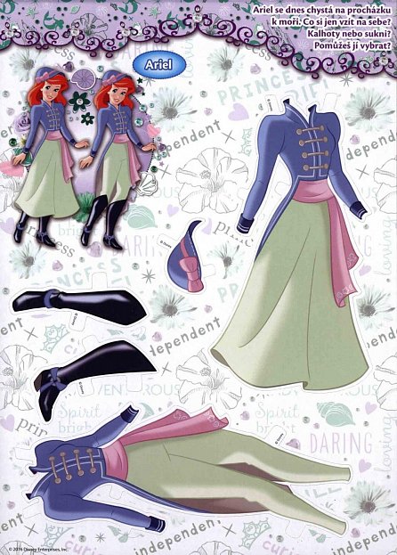 Náhled Princezny - Oblékací panenky