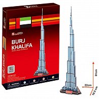 Puzzle 3D Burj Khalifa - 91 dílků