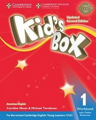 Kid´s Box 1 Workbook with Online Resources American English,Updated 2nd Edition