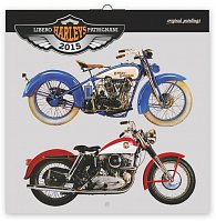 Kalendář 2015 - Harleys Libero Patrignani - nástěnný (CZ, SK, HU, PL, RU, GB)