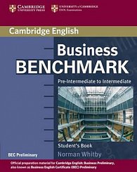 Business Benchmark Pre-Intermediate to Intermediate: Student´s Book