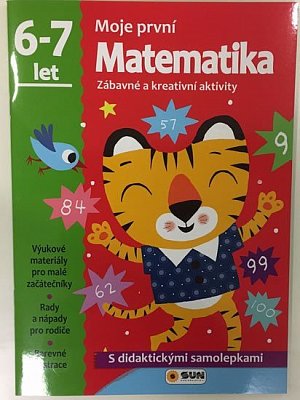 Moje první matematika 6-7 let - s didaktickými samolepkami