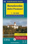 1: 50T (33)-Benešovsko, dolní Posázaví (turistická mapa)