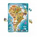 Dodo Puzzle rámové Zvířata jižní Ameriky 53 dílků
